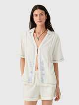 L Space Women's La Mer Shirt - Saint Bernard