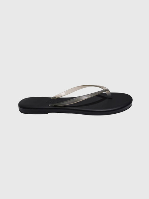 Tkees Women's Aqua Lily Flip Flop