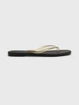 Tkees Women's Aqua Lily Flip Flop - Saint Bernard