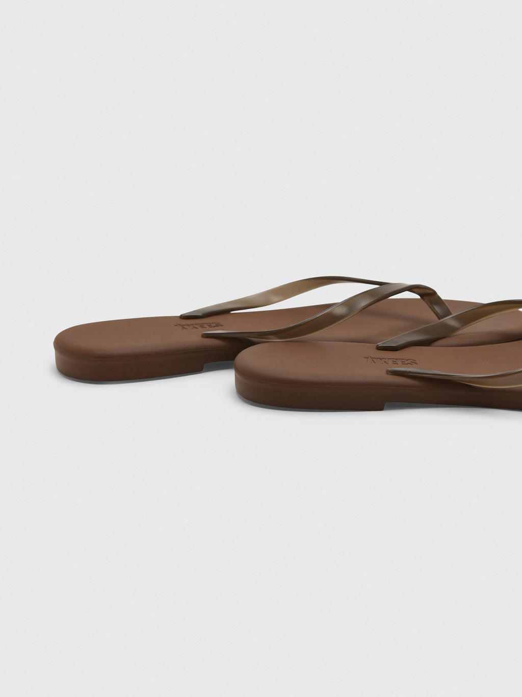 Tkees Women's Aqua Lily Flip Flop - Saint Bernard