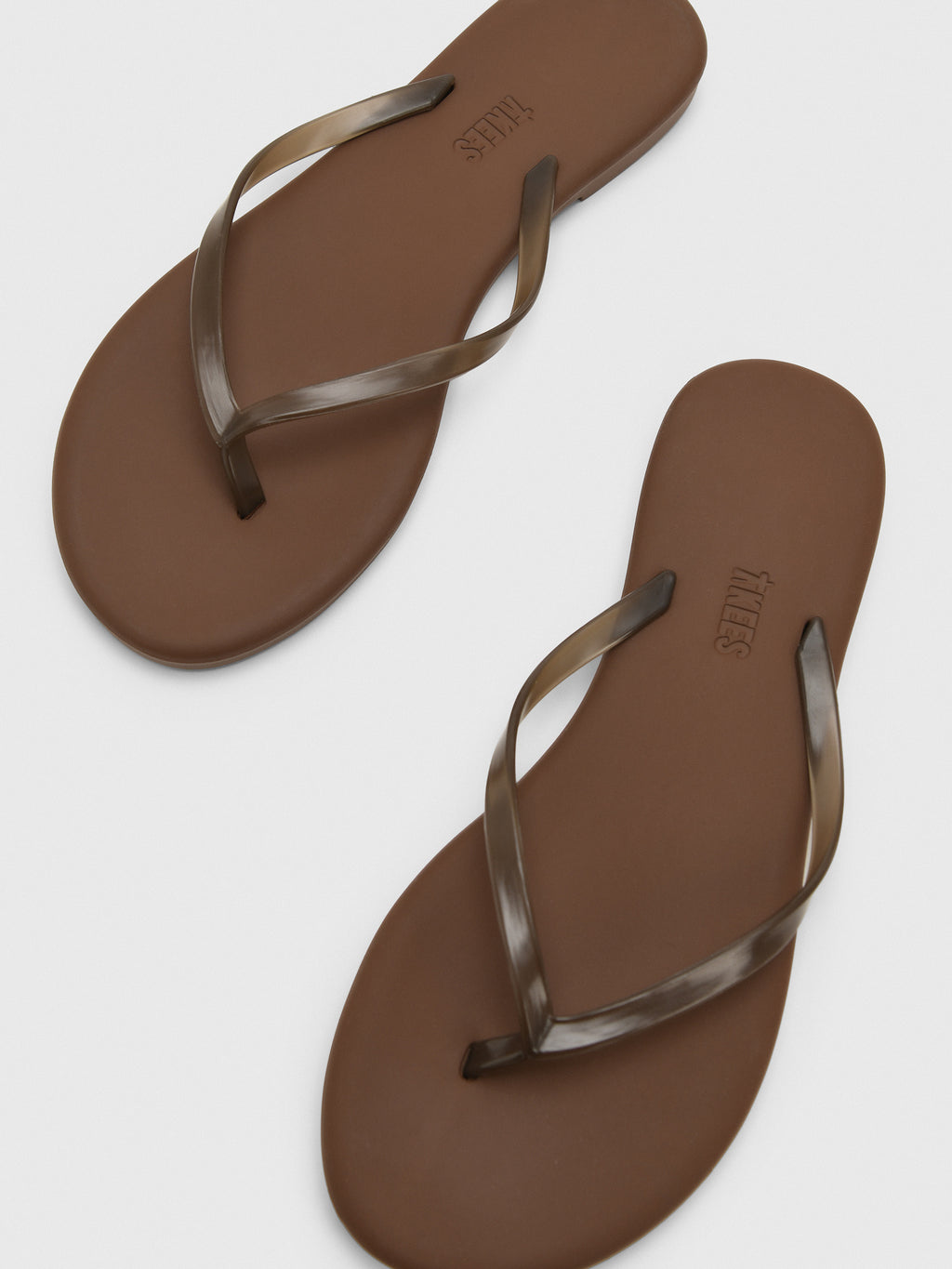 Tkees Women's Aqua Lily Flip Flop - Saint Bernard