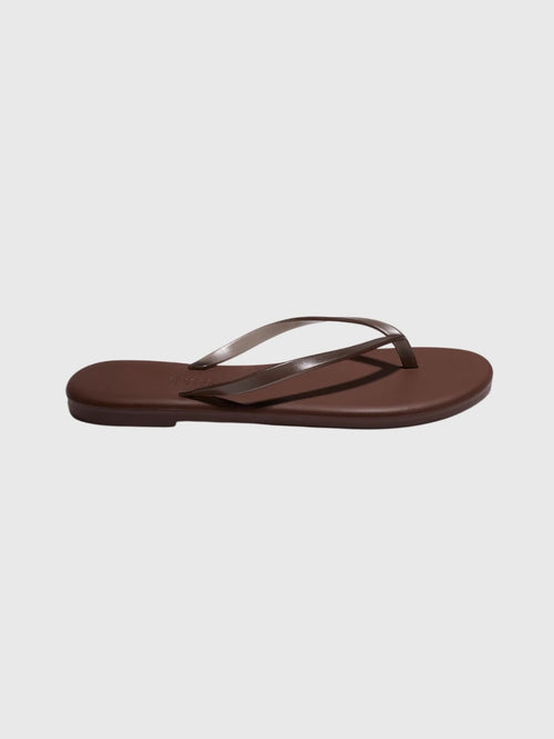 Tkees Women's Aqua Lily Flip Flop