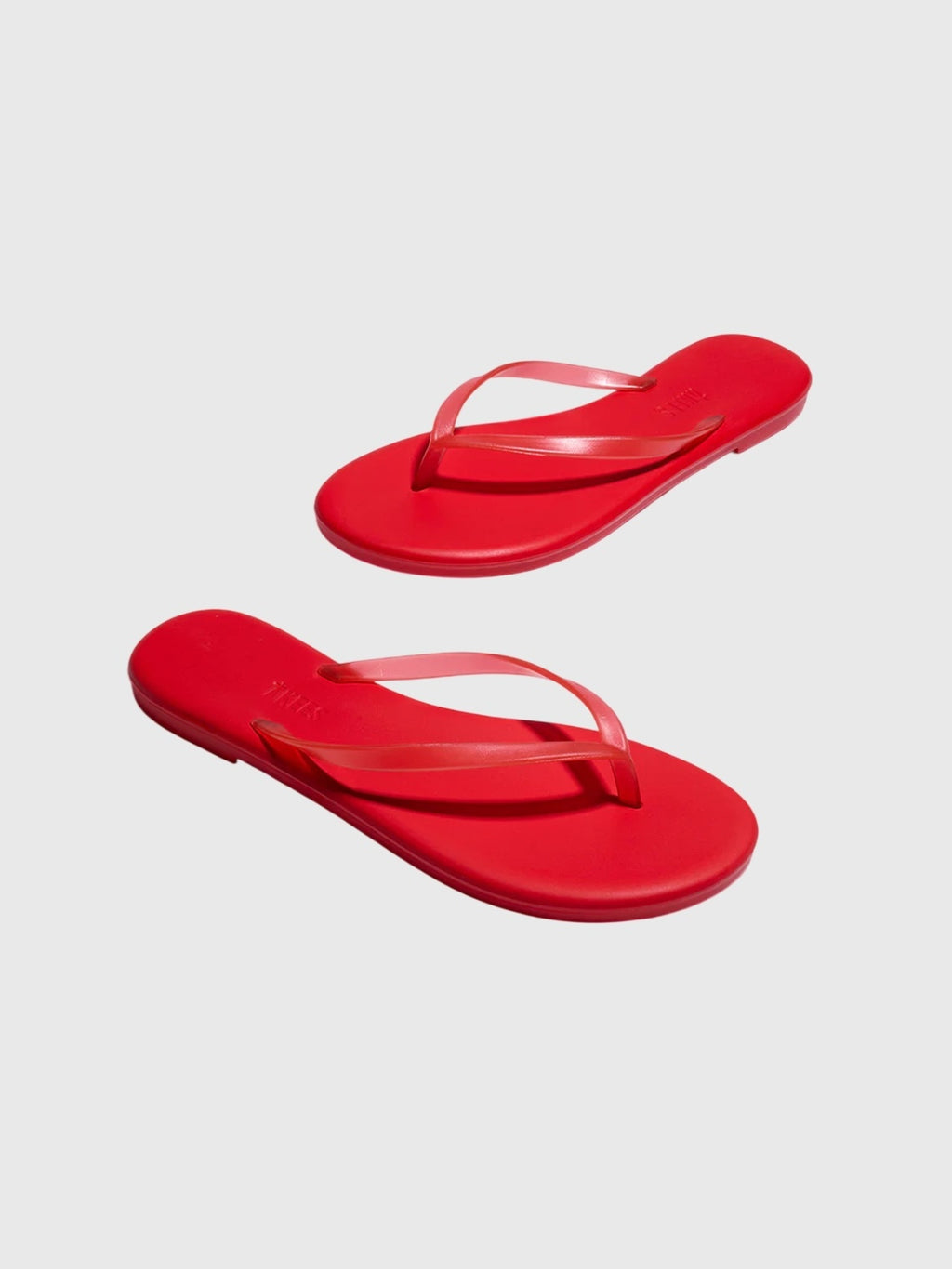 Tkees Women's Aqua Lily Flip Flop - Saint Bernard
