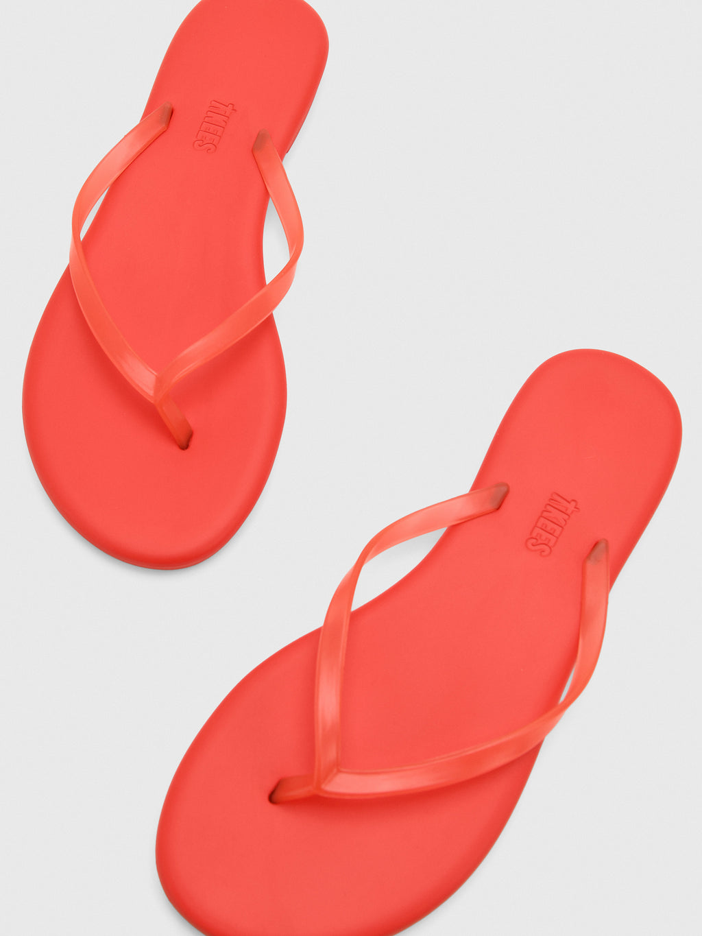 Tkees Women's Aqua Lily Flip Flop - Saint Bernard