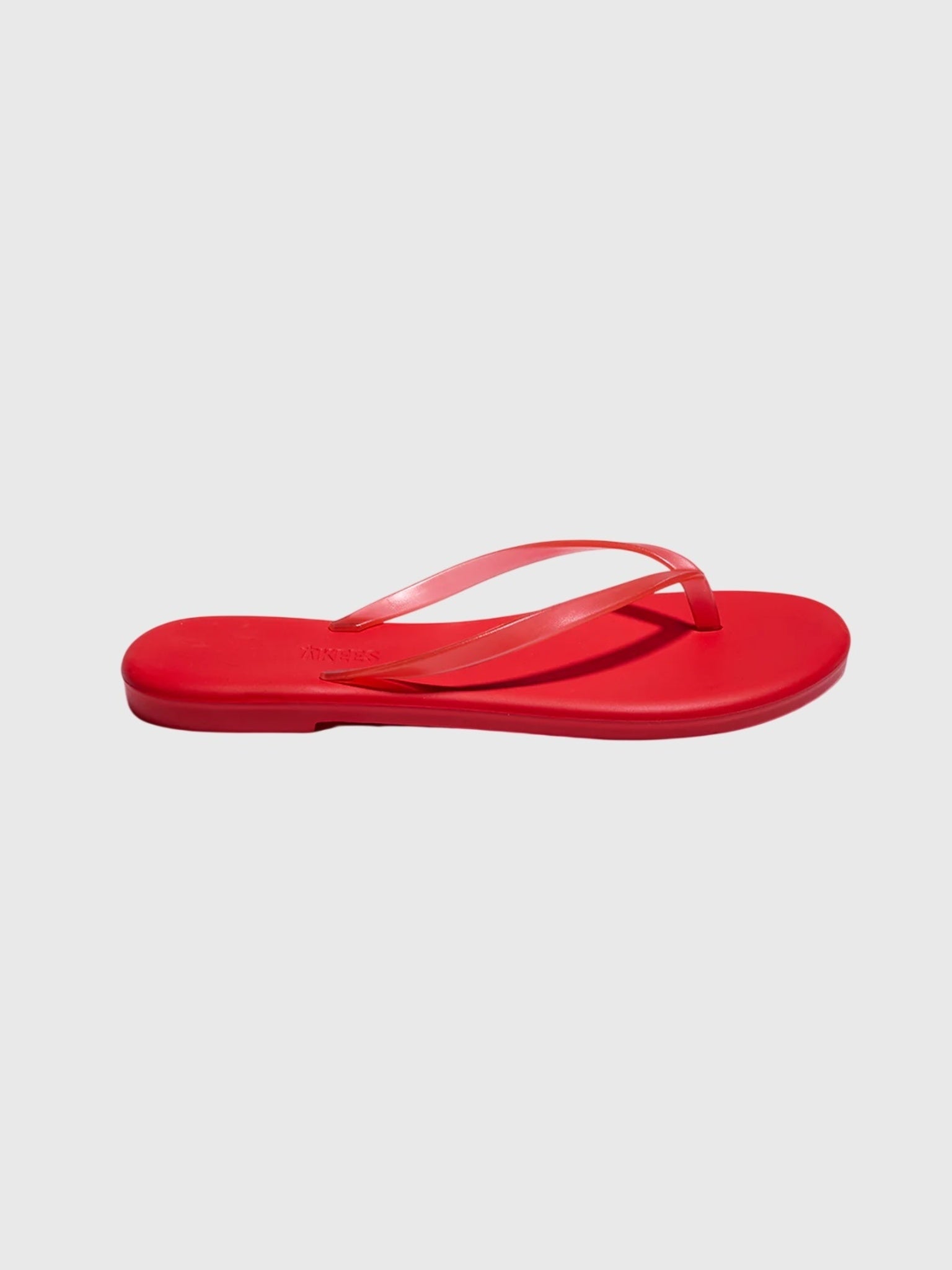 Tkees Women's Aqua Lily Flip Flop - Saint Bernard