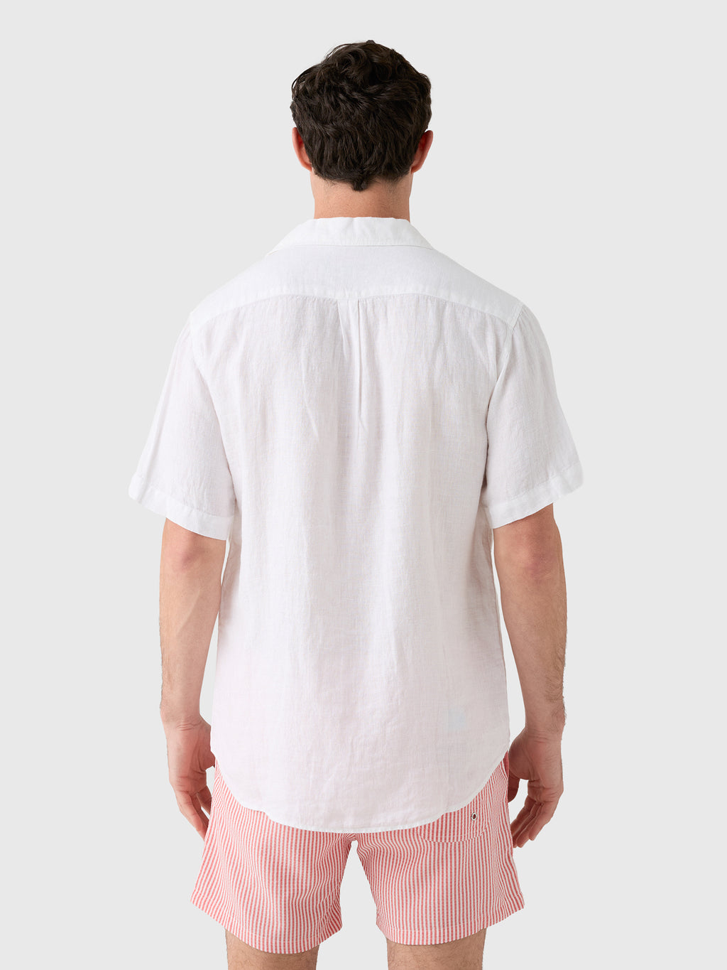 Love Brand & Co Men's Arawak Linen Shirt - Saint Bernard