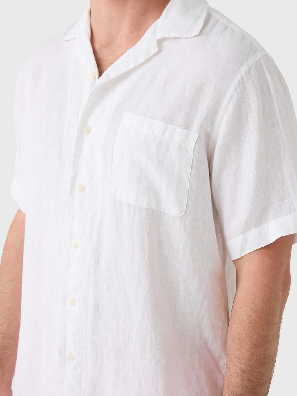 Love Brand & Co Men's Arawak Linen Shirt - Saint Bernard
