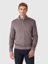 Rye51 Men's The Archer MerinoMax Quarter-Zip - Saint Bernard