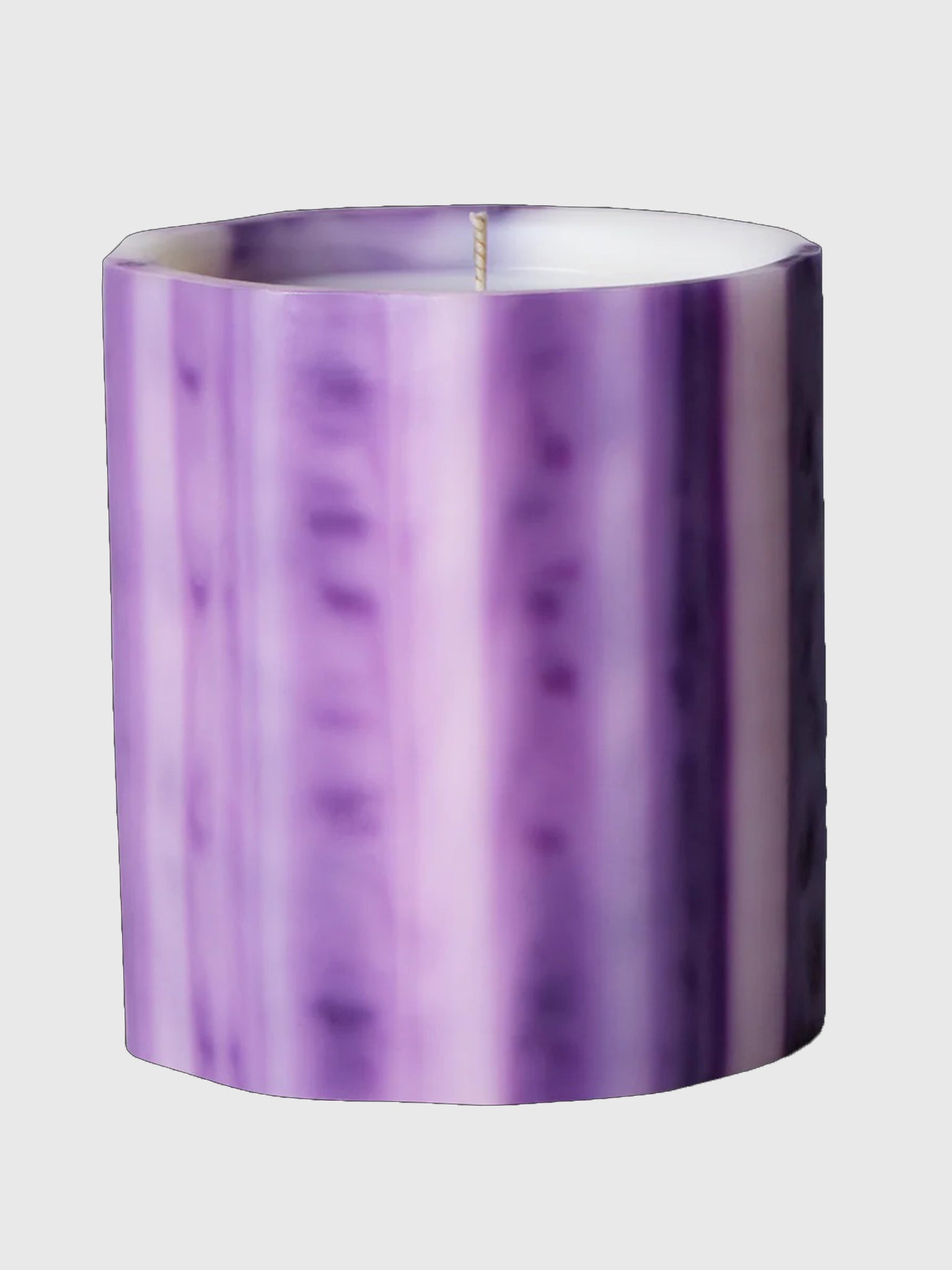 Le Feu De L'eau Violet Candle - Saint Bernard