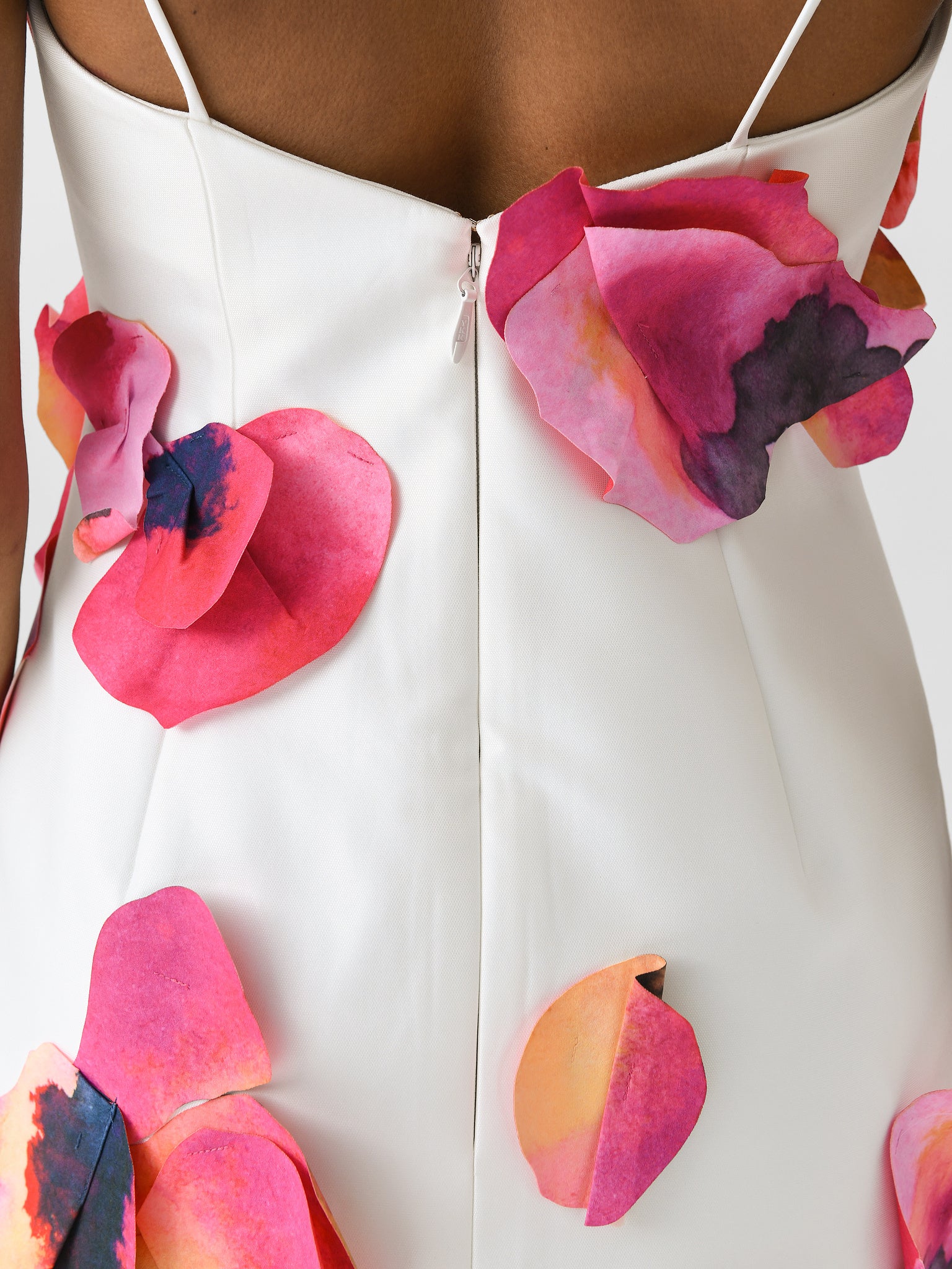 acler miltonrise mini dress Acler Miltonrise 3D Petal Satin Minidress
