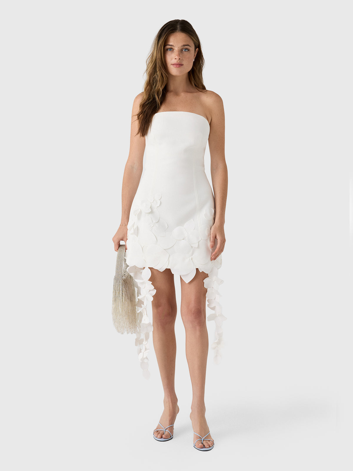 acler dresses Sandia Mini Dress in Ivory price checked Pretty Provence Cream Print This style is perfect Size:36/30