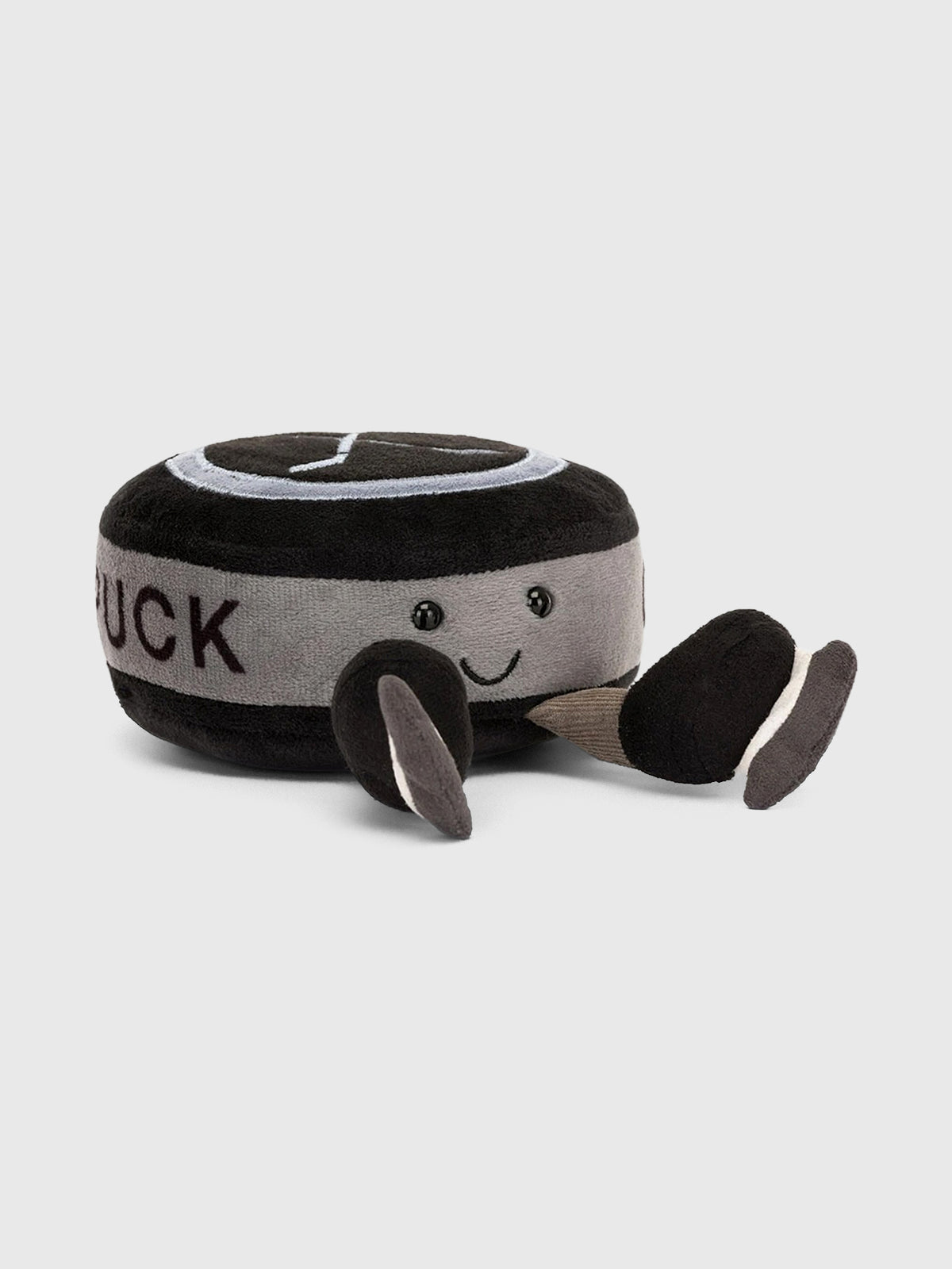 Jellycat Amuseables Sports Ice Hockey Puck Plush - Saint Bernard