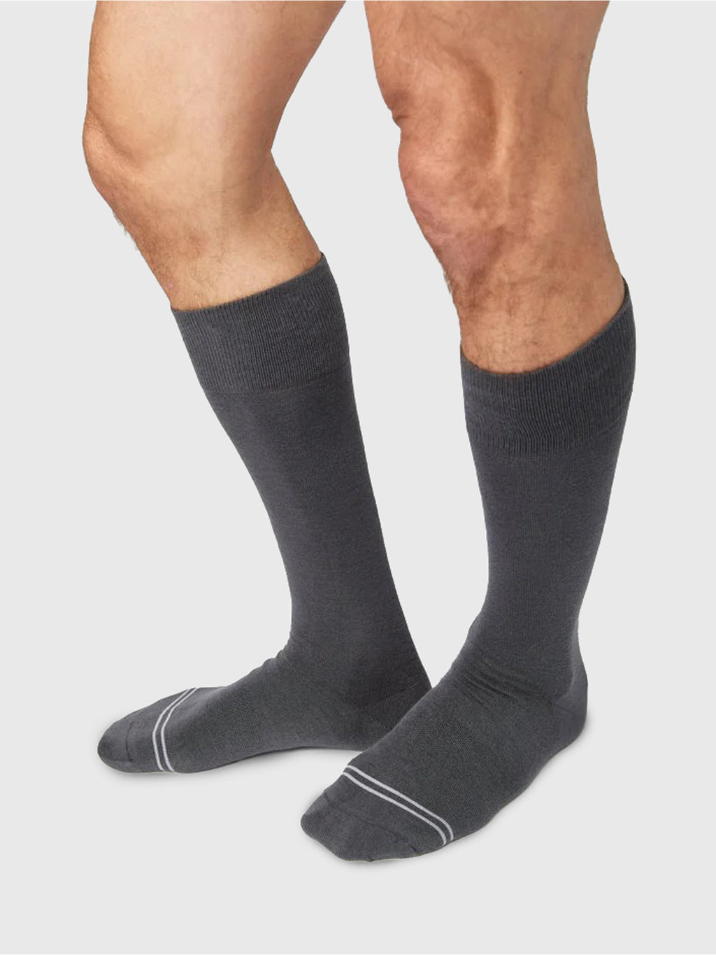 Dead Soxy Men's Asher Bamboo Dress Socks - Saint Bernard