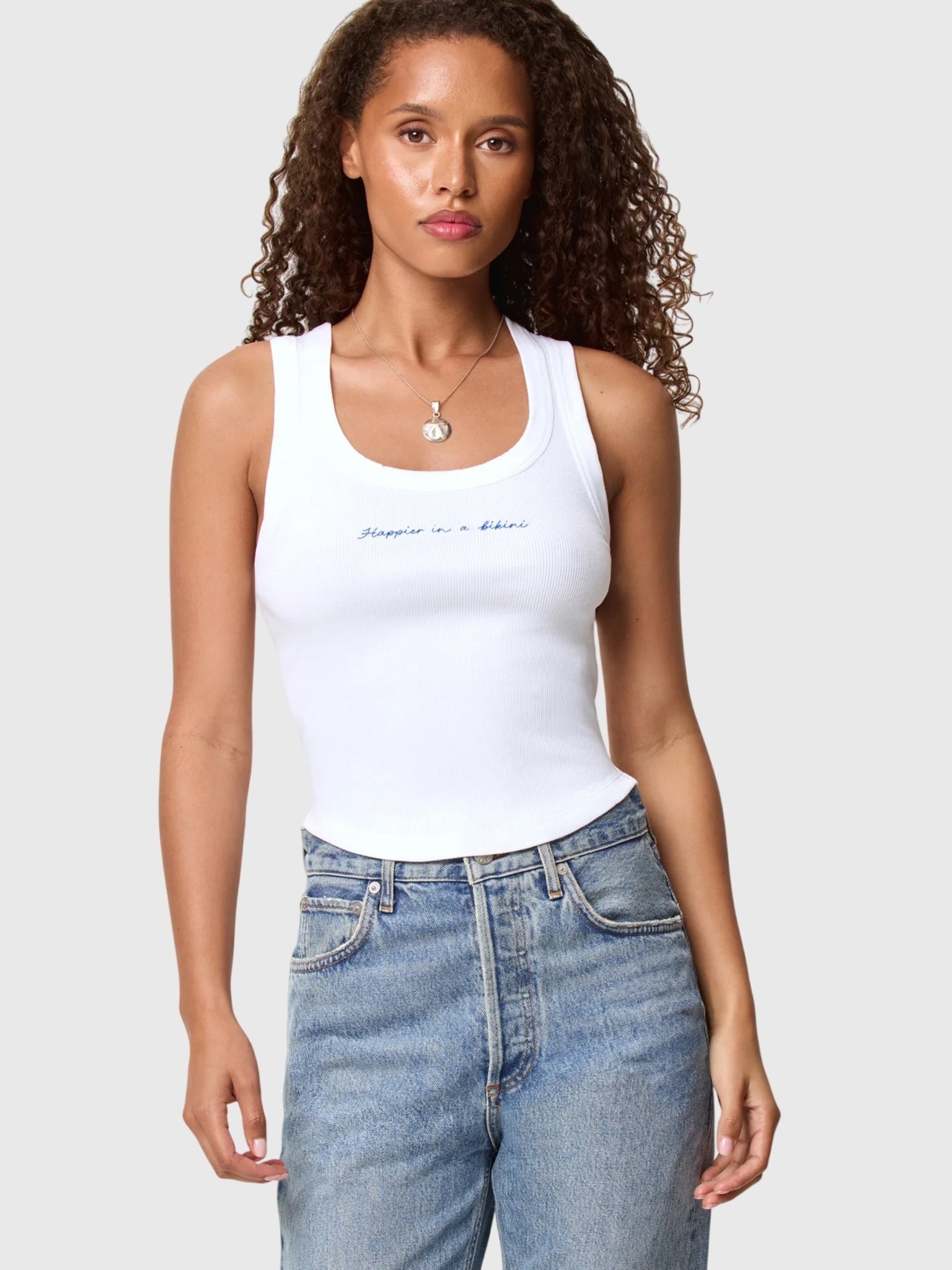 L Space Women's Ash Tank - Saint Bernard