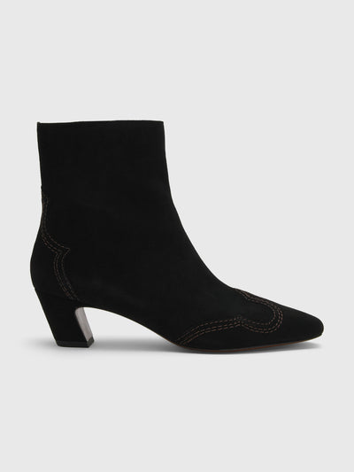 Loeffler Randall Women's Harlen Suede Ankle Boot - Saint Bernard