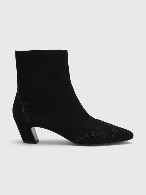 Loeffler Randall Women's Harlen Suede Ankle Boot - Saint Bernard