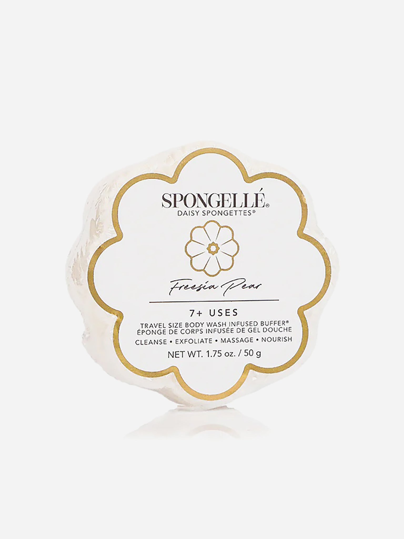 Spongelle Freesia Pear Daisy Spongette Buffer - Saint Bernard