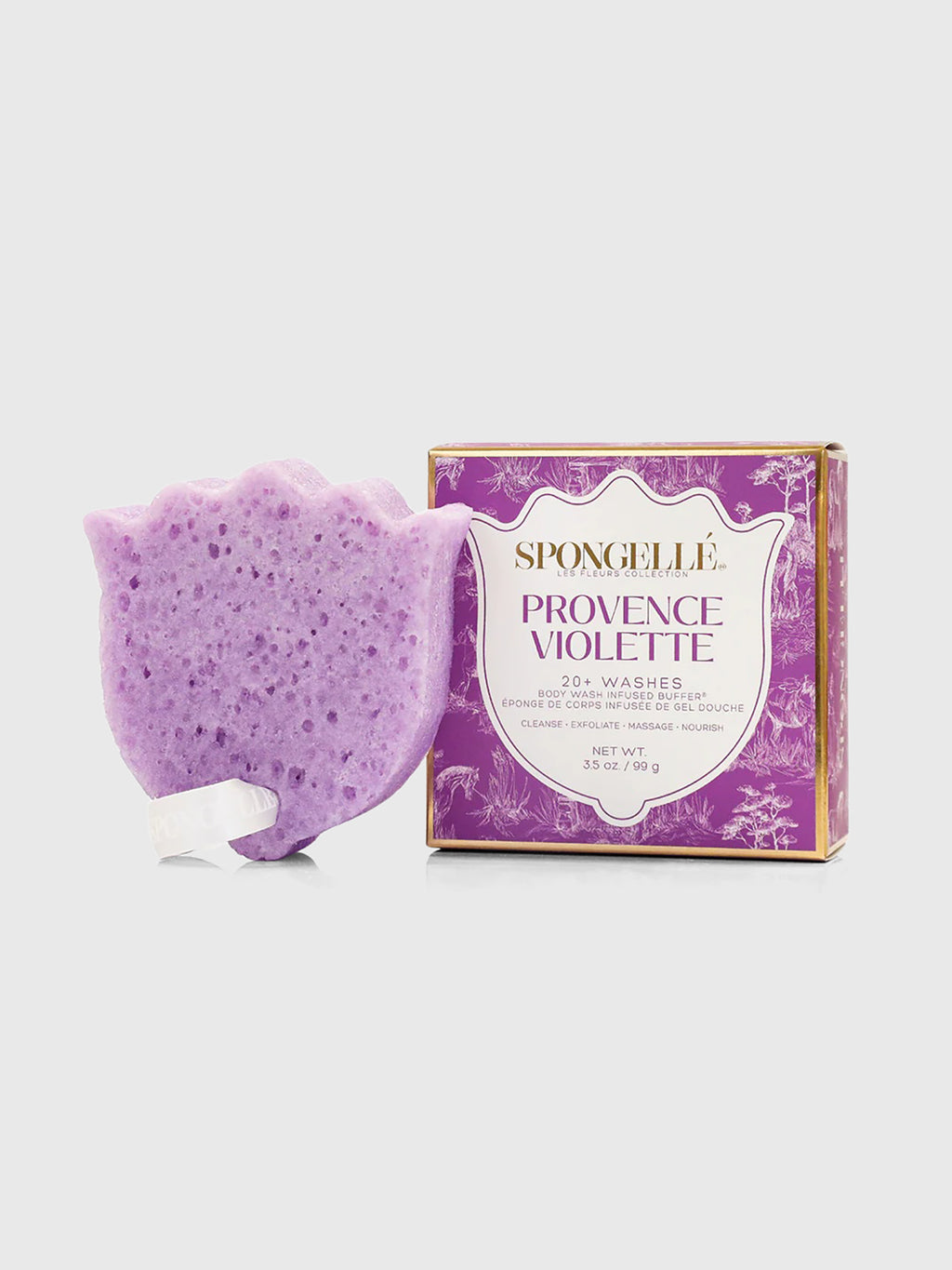 Spongelle Provence Violette Les Fleurs Buffer - Saint Bernard