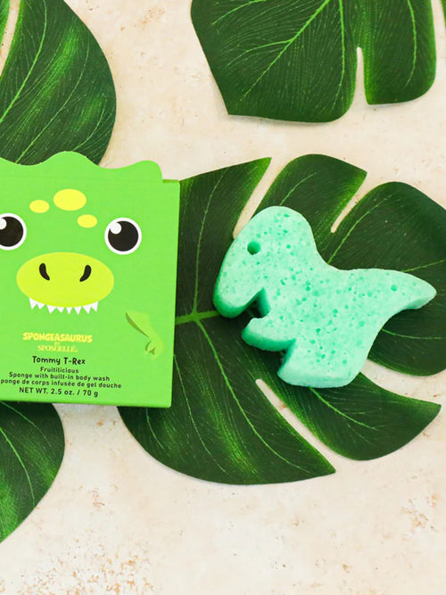 Spongelle Tommy T-Rex Spongeasaurus Dinosaur Buffer