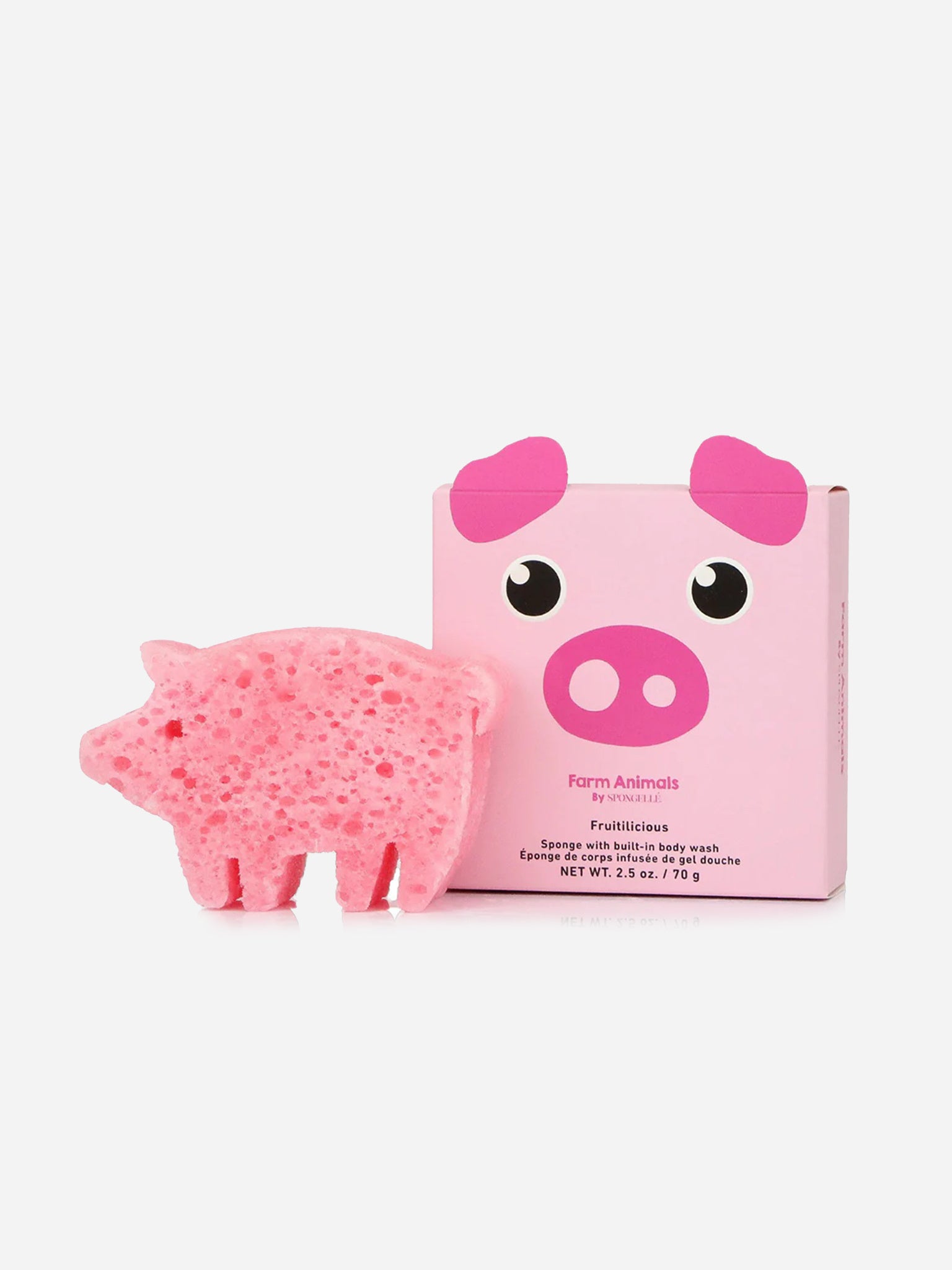 Spongelle Peggy Pig Farm Animals Buffer - Saint Bernard