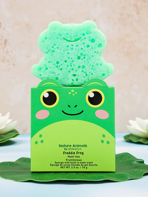 Spongelle Freddie Frog Nature Animals Buffer