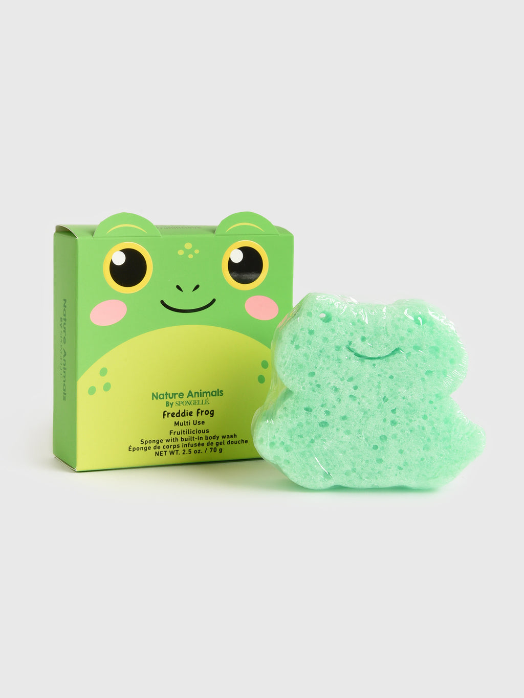 Spongelle Freddie Frog Nature Animals Buffer - Saint Bernard