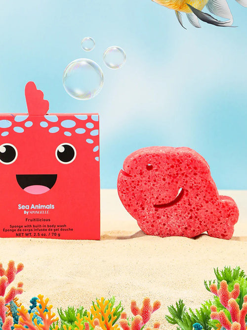 Spongelle Fiona Fish Sea Animals Buffer