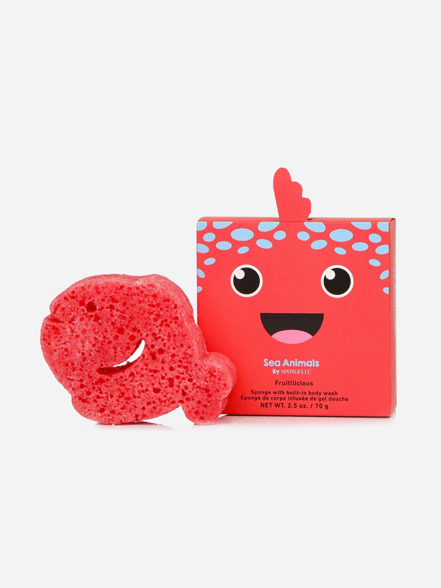 Spongelle Fiona Fish Sea Animals Buffer - Saint Bernard