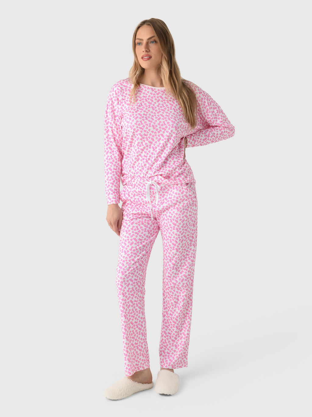 Lila And Hayes Women's Audrey Pajama Set - Saint Bernard