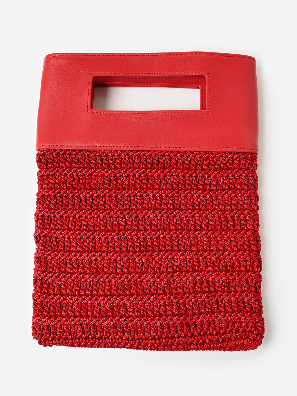 Binge Knitting Aurora Mini Foldover Clutch - Saint Bernard