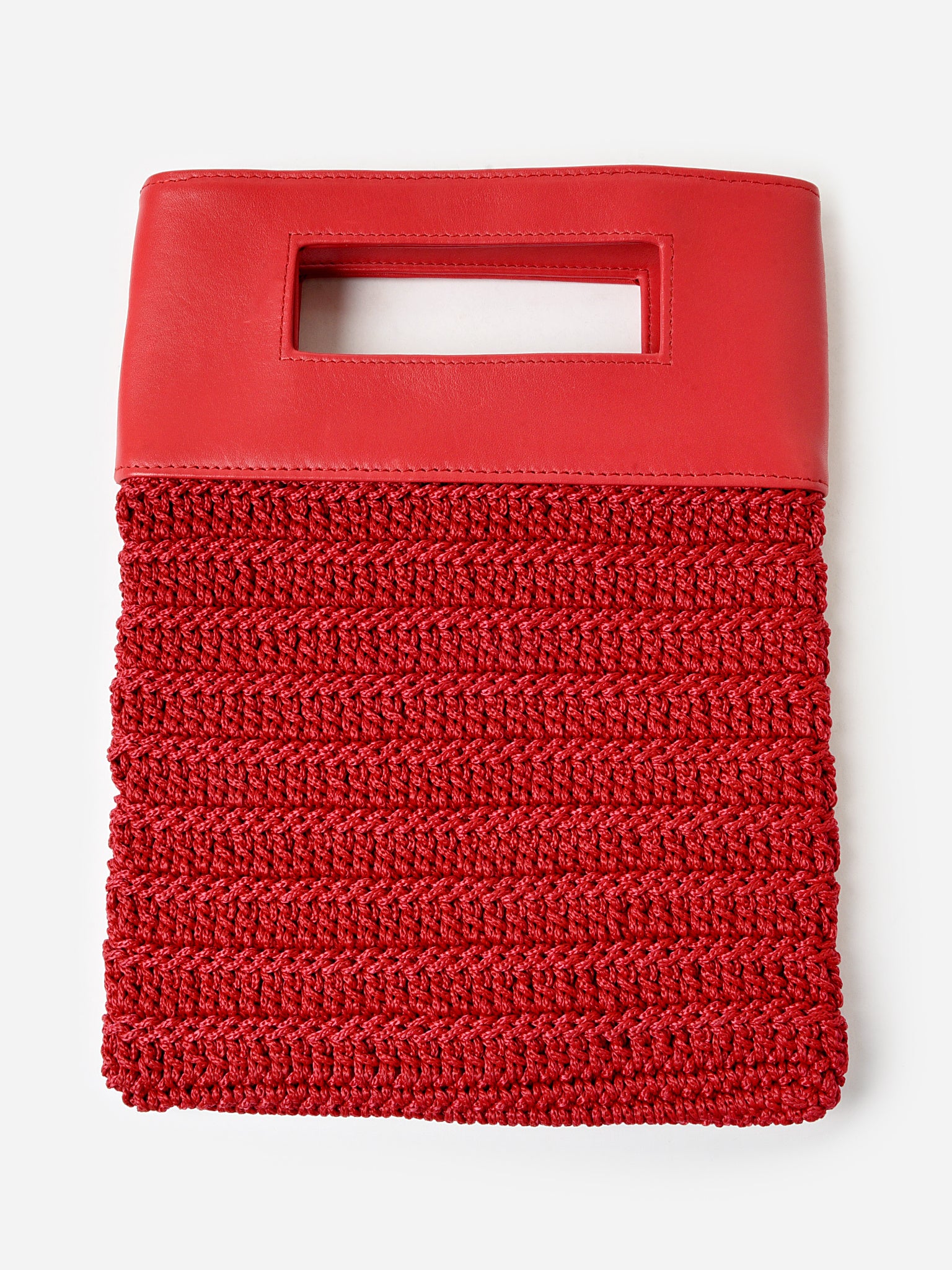 Binge Knitting Aurora Mini Foldover Clutch - Saint Bernard