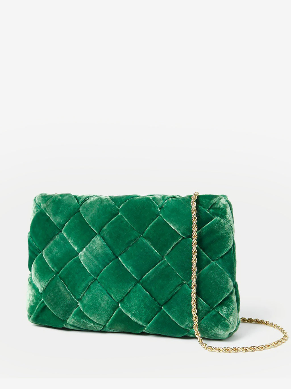 Loeffler Randall Auzeen Mini Woven Clutch - Saint Bernard