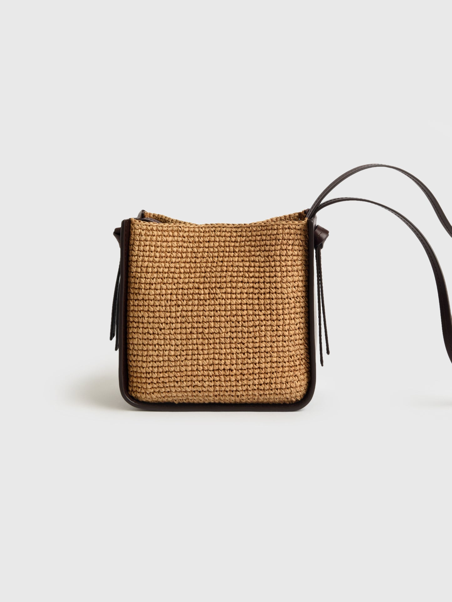 Loeffler Randall Avalon Crochet Crossbody Bag - Saint Bernard