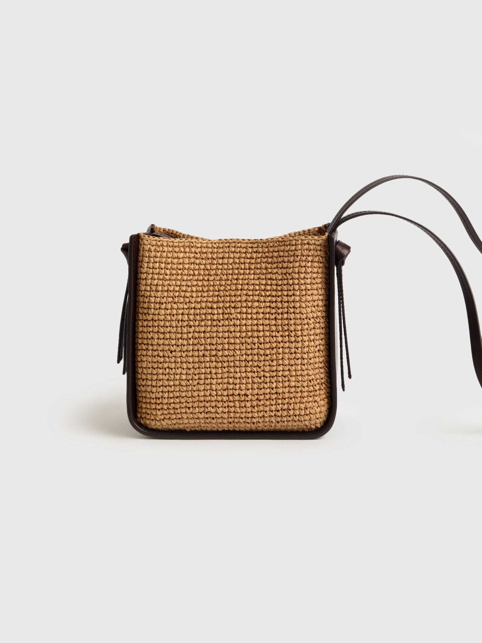 Loeffler Randall Avalon Crochet Crossbody Bag - Saint Bernard