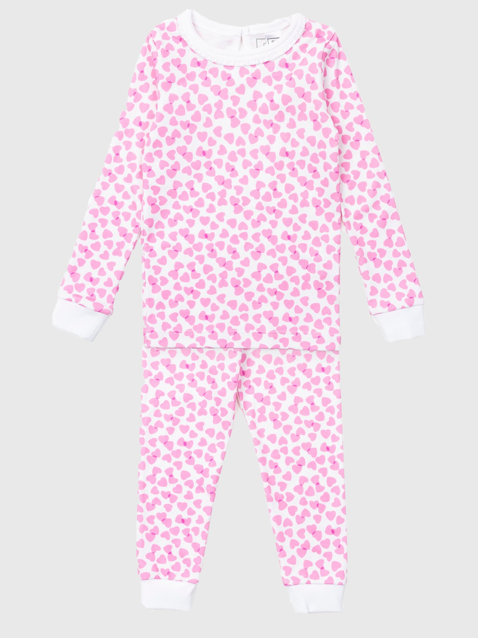 Lila And Hayes Girls' Ava Pajama Set - Saint Bernard