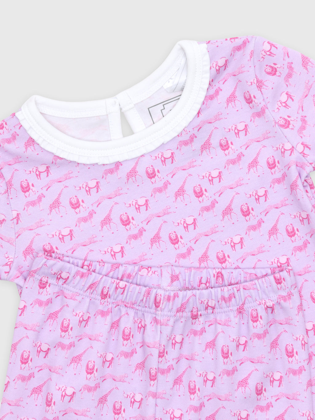 Lila And Hayes Girls' Ava Pajama Set - Saint Bernard