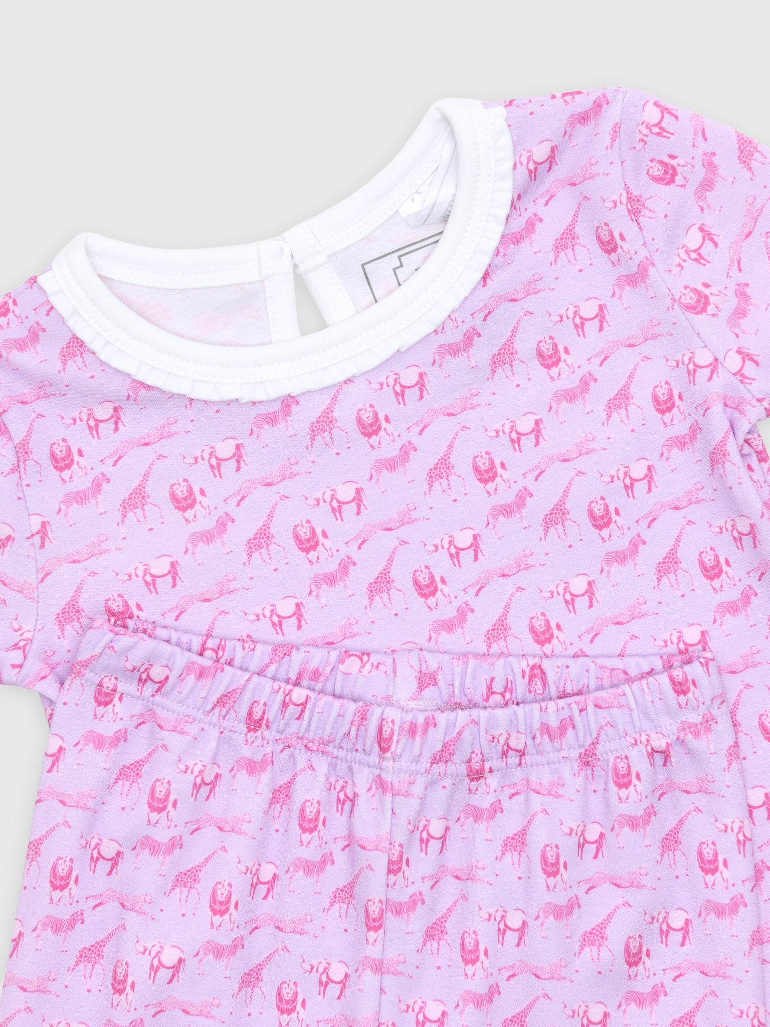 Lila And Hayes Girls' Ava Pajama Set - Saint Bernard