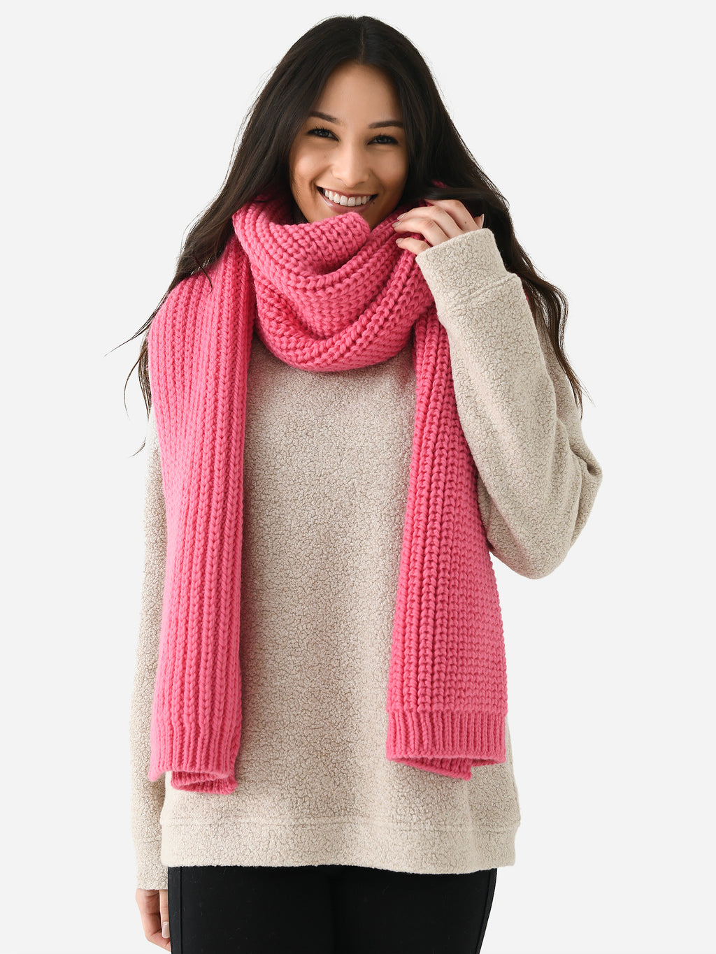 Mr. Mittens Ribbed Scarf - Saint Bernard