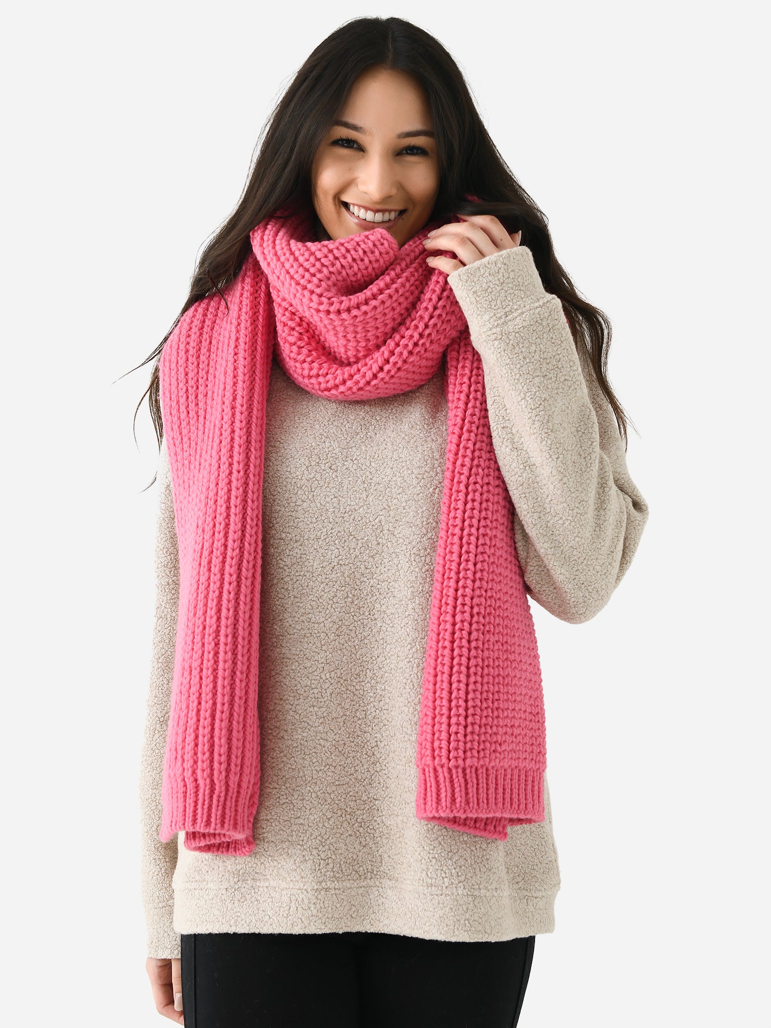 Mr. Mittens Ribbed Scarf - Saint Bernard