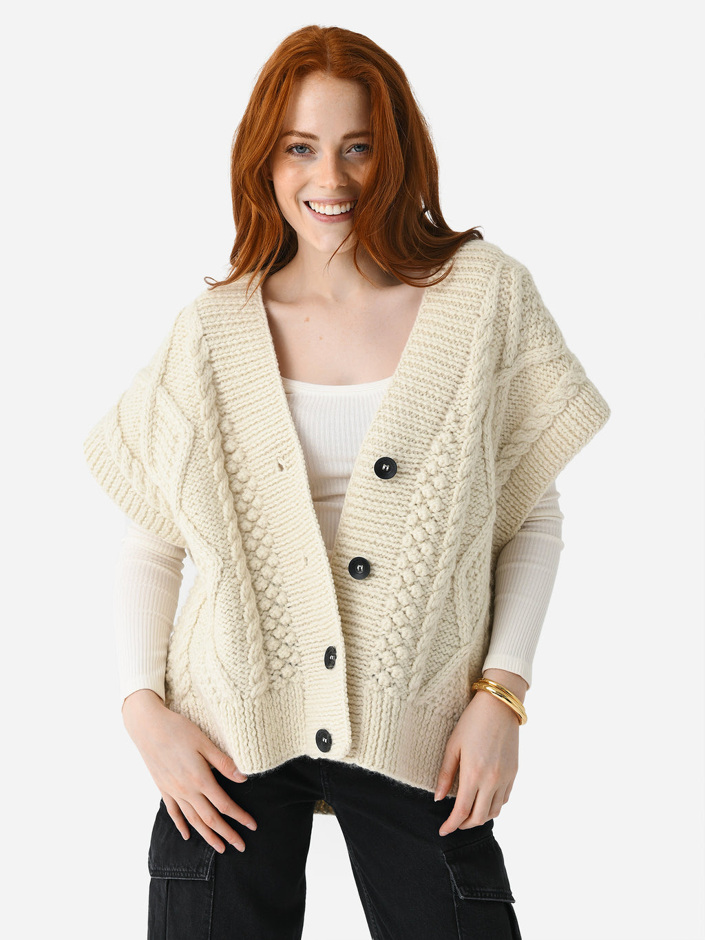 Mr. Mittens Women's Diamond Vest - Saint Bernard