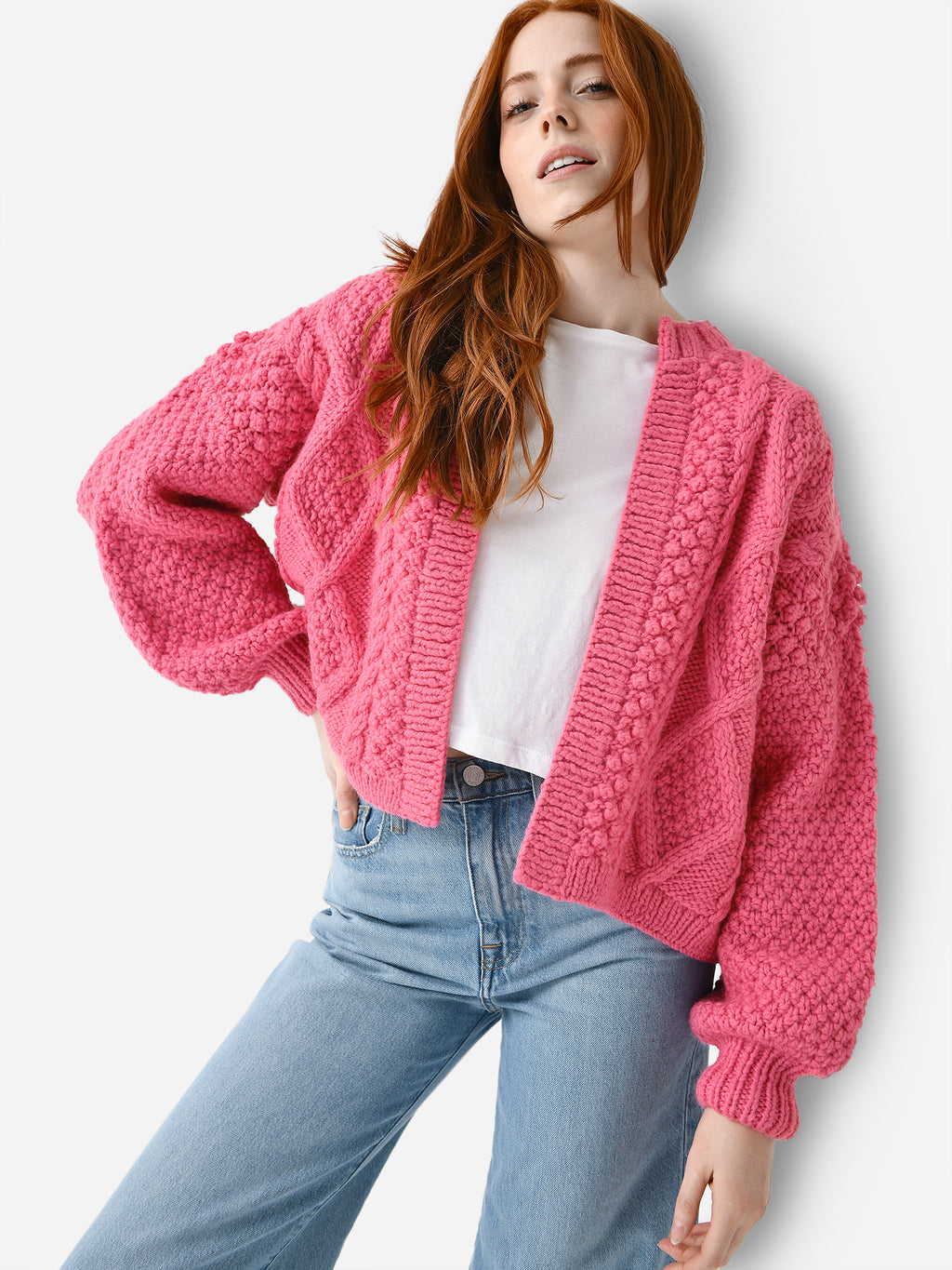 Mr. Mittens Women's Kimmie Cardigan - Saint Bernard