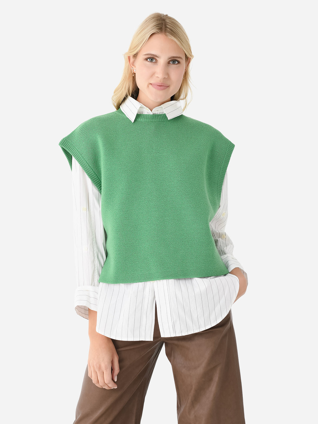 Mr. Mittens Women's Crew Neck Top - Saint Bernard