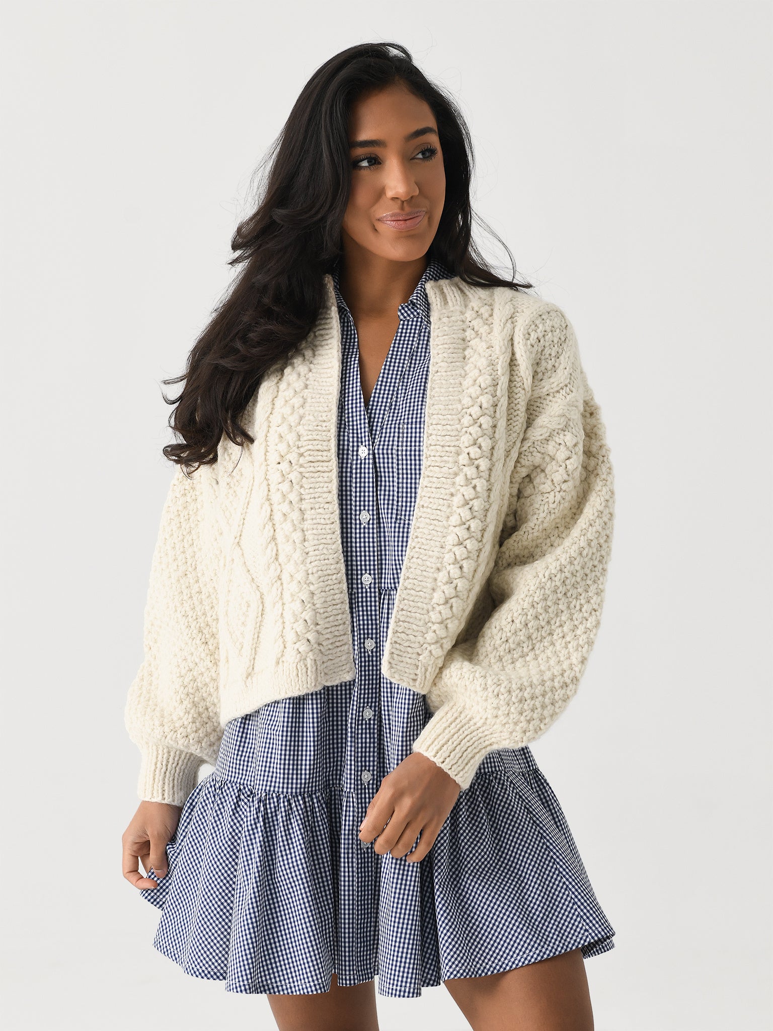 Mr. Mittens Women's Kimmie Cardigan - Saint Bernard