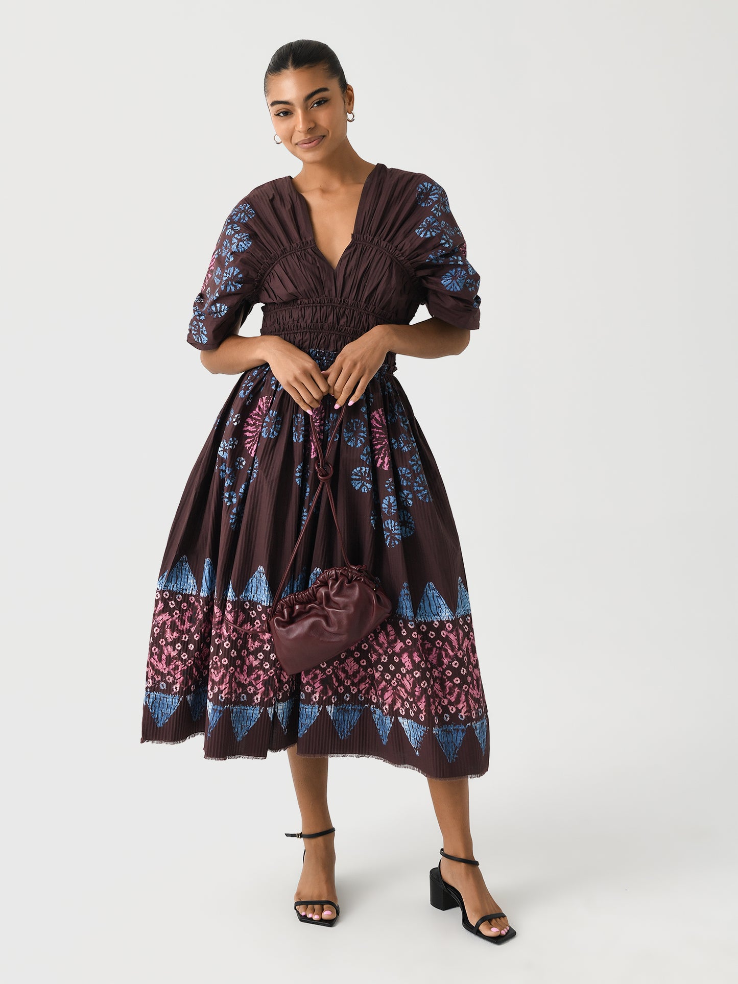 SEA Women's Yana Short Sleeve Dress - Saint Bernard