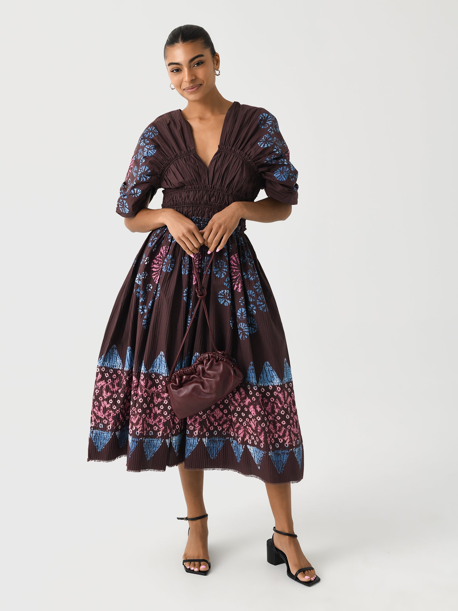 SEA Women's Yana Short Sleeve Dress - Saint Bernard