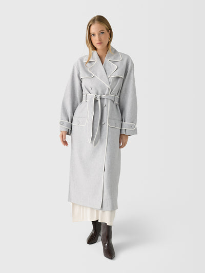 Lovaan Women's Tula Trench Coat - Saint Bernard