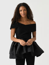 Marques Almeida Women's Off Shoulder Top - Saint Bernard