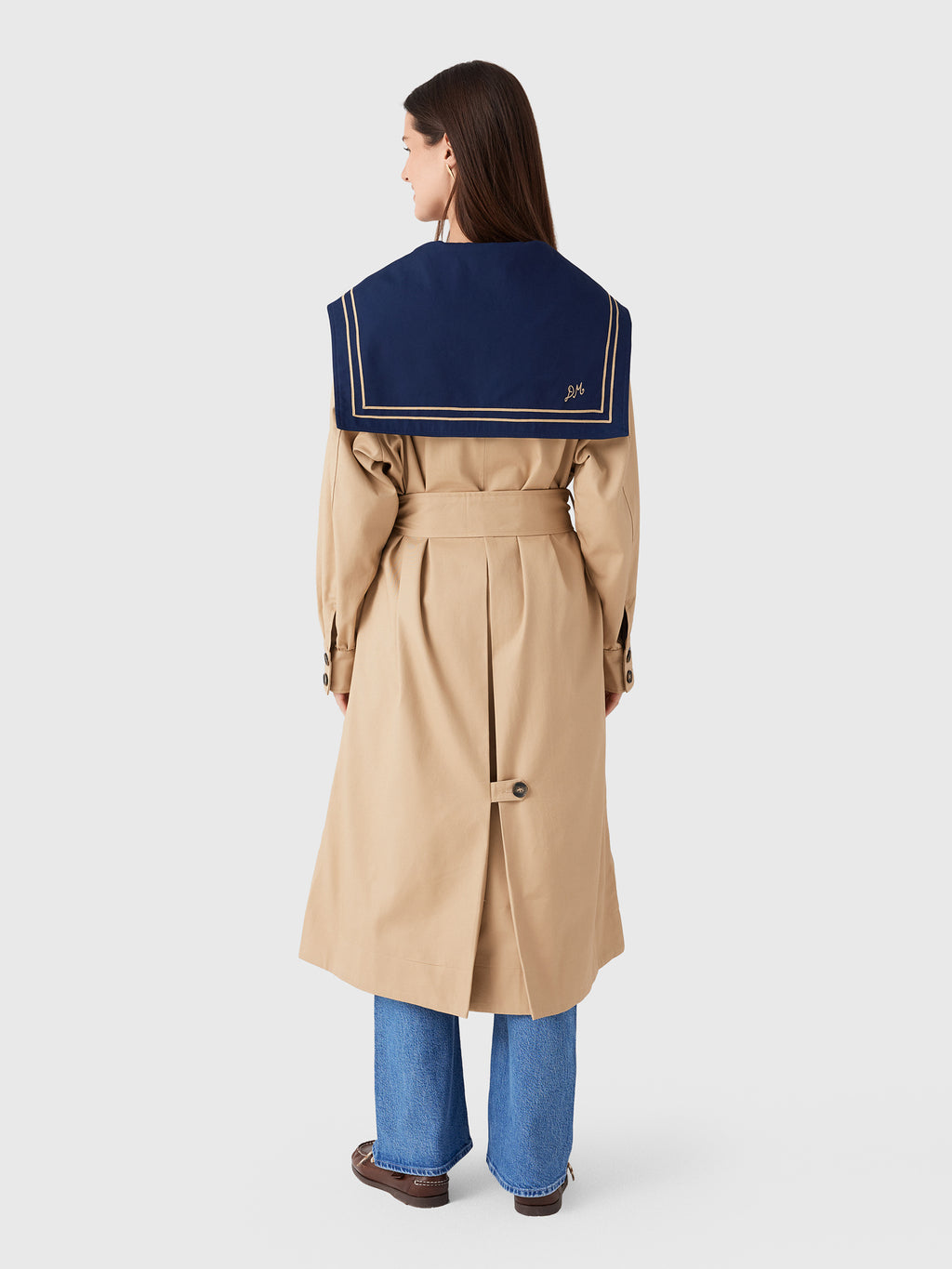 Damson Madder Women's Ella Trench Coat - Saint Bernard