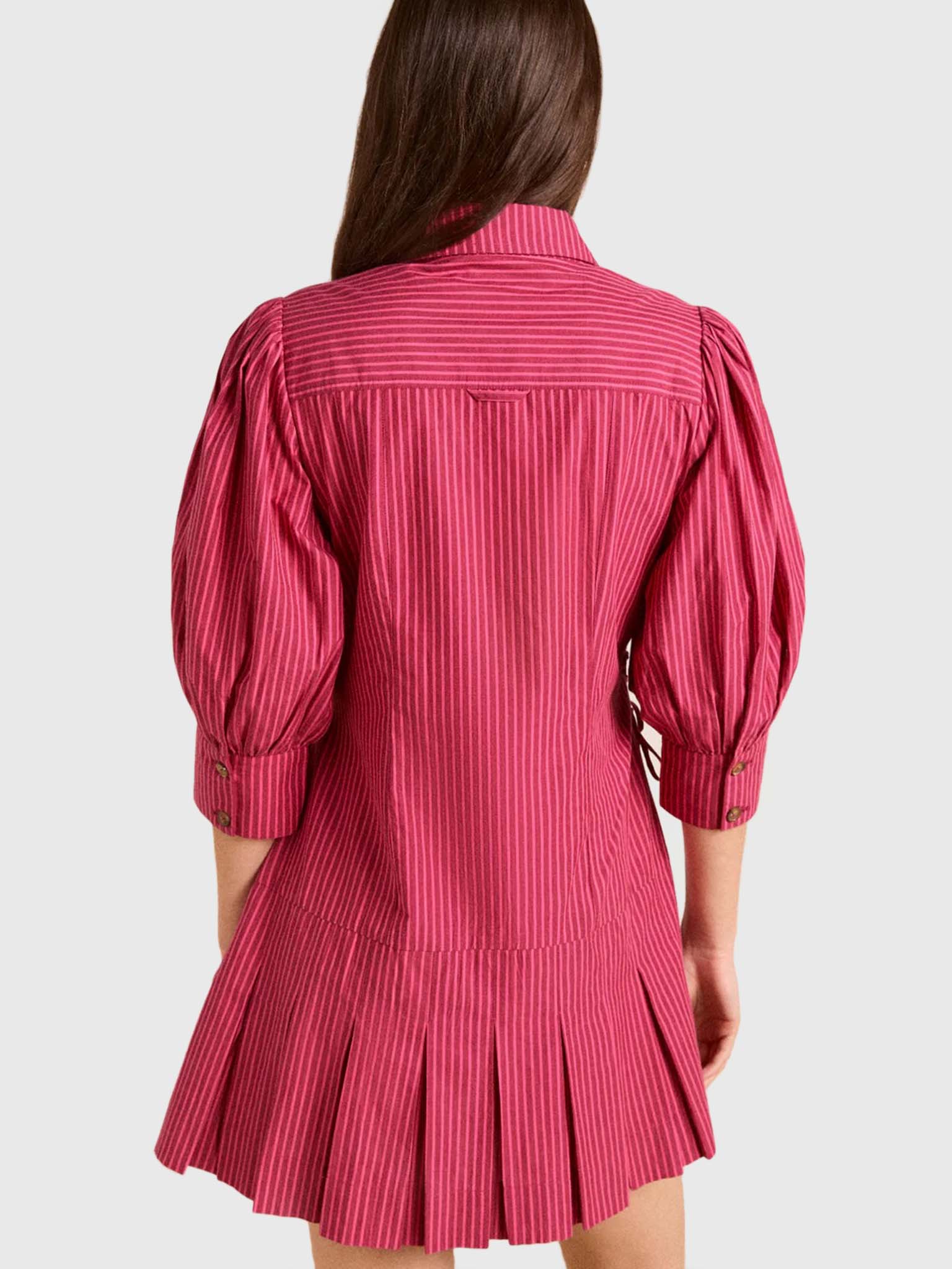 Damson Madder Women's Maisie Mini Shirt Dress – Saint Bernard