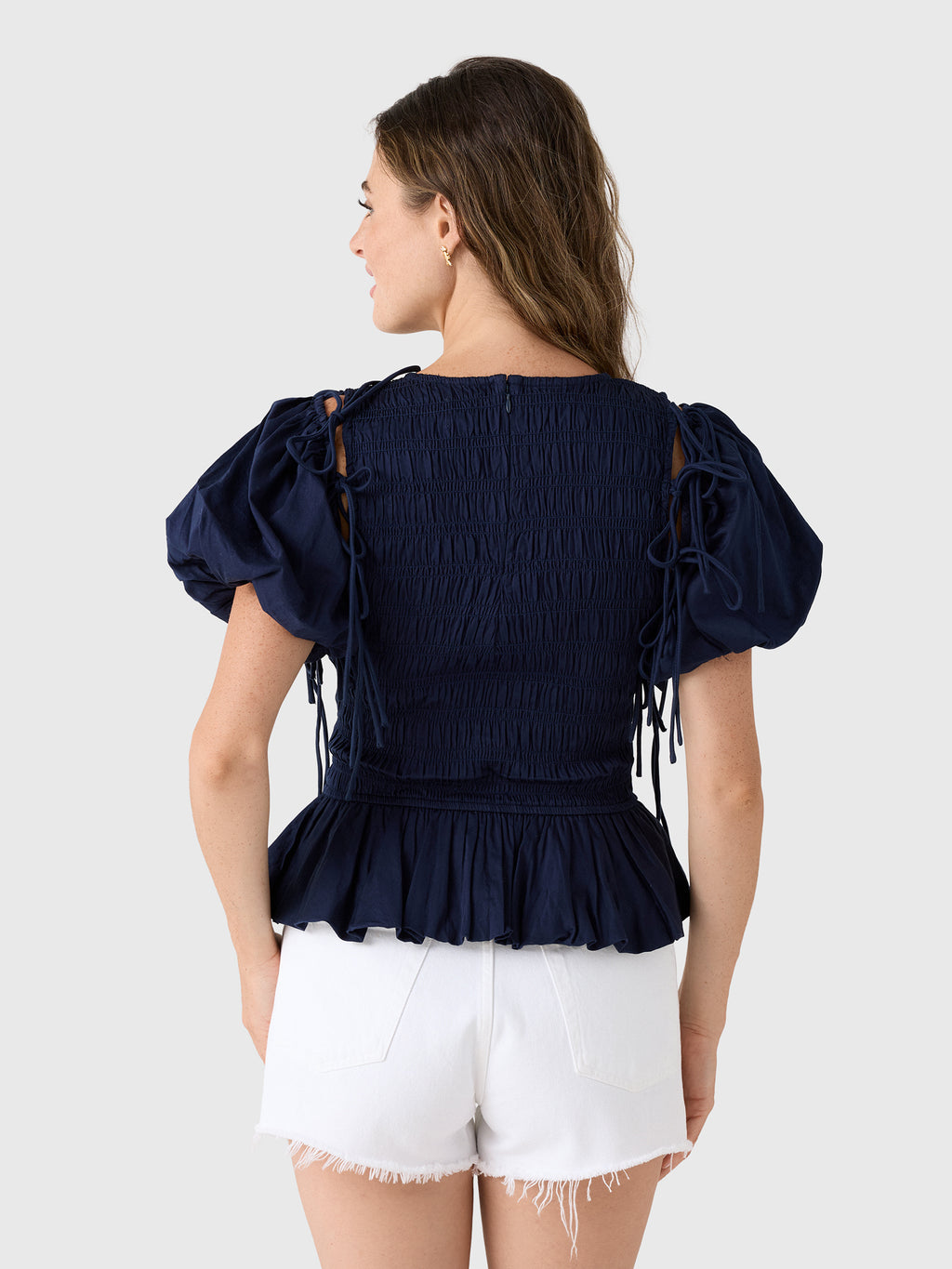 Damson Madder Women's Becca Multi-Way Blouse - Saint Bernard